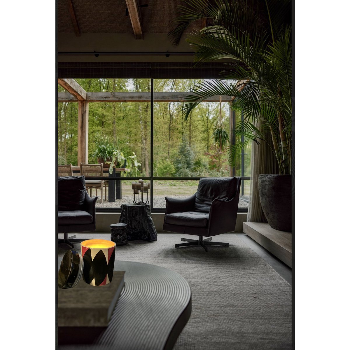 Geurkaars Natuurlijke sojawas Luxe geur voor thuis D10cm*H13,5cm