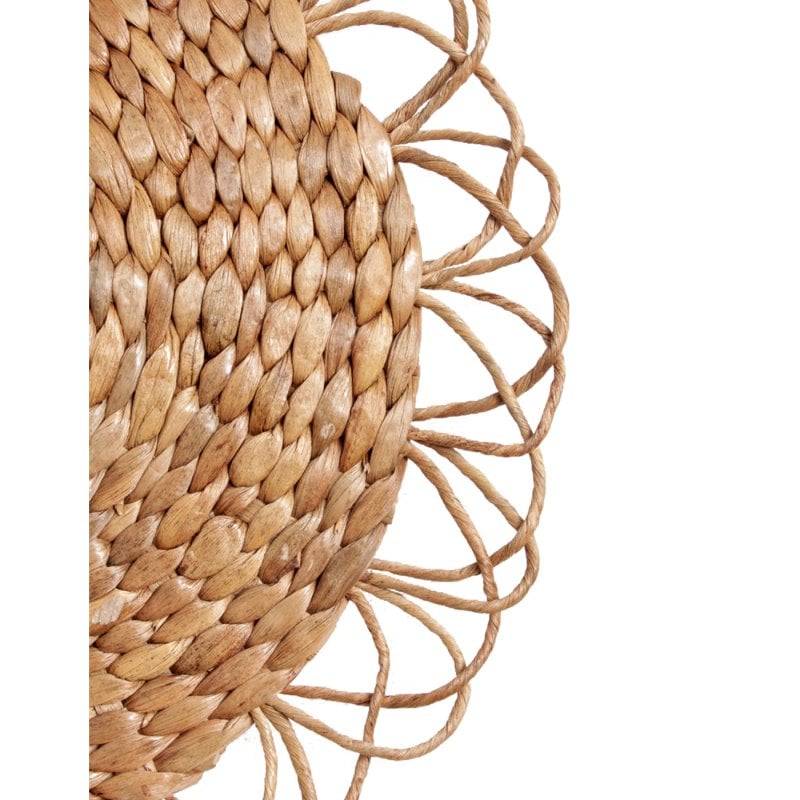 J57 Placemat Zeegras Cirkel (Set van 6)