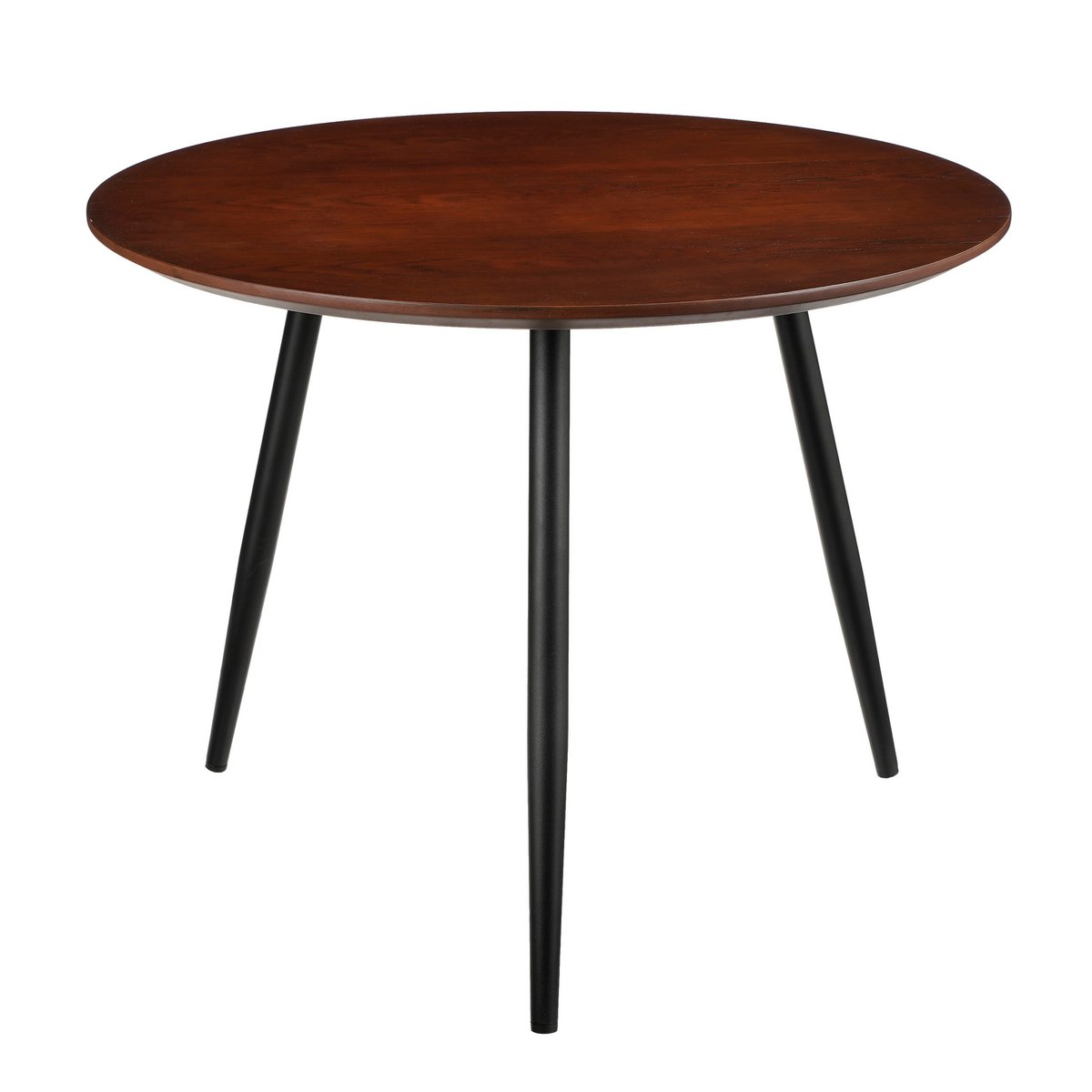 Salontafel - L60 x B60 x H45 cm - Beukenhout - Zwart