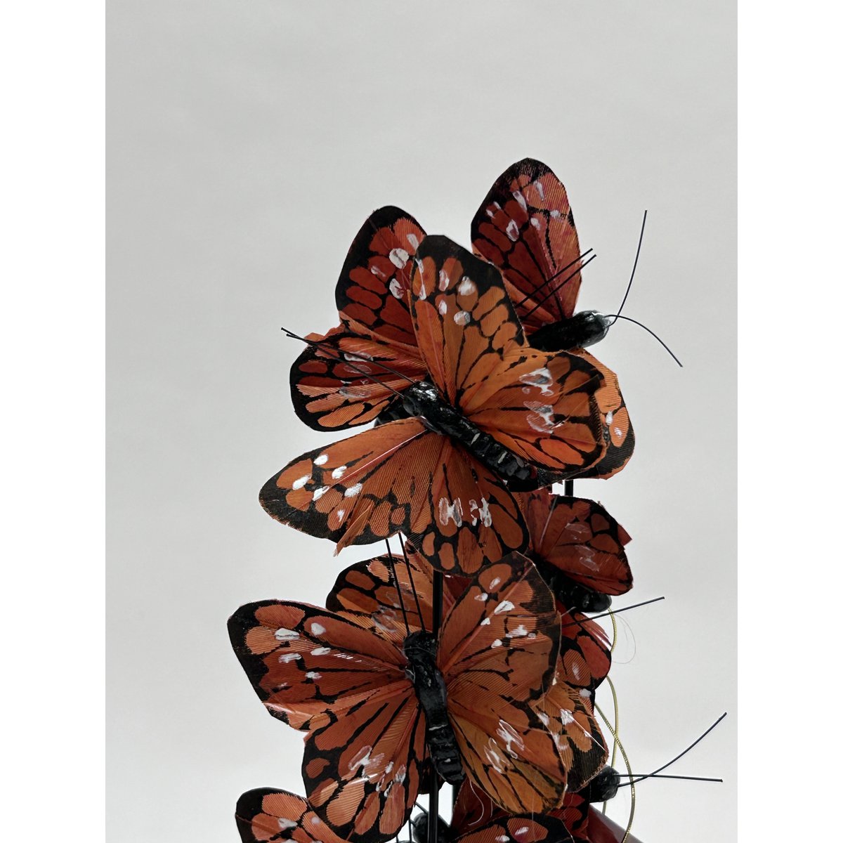 Rood en Zwart Vlinder Stolp(YF-04)
