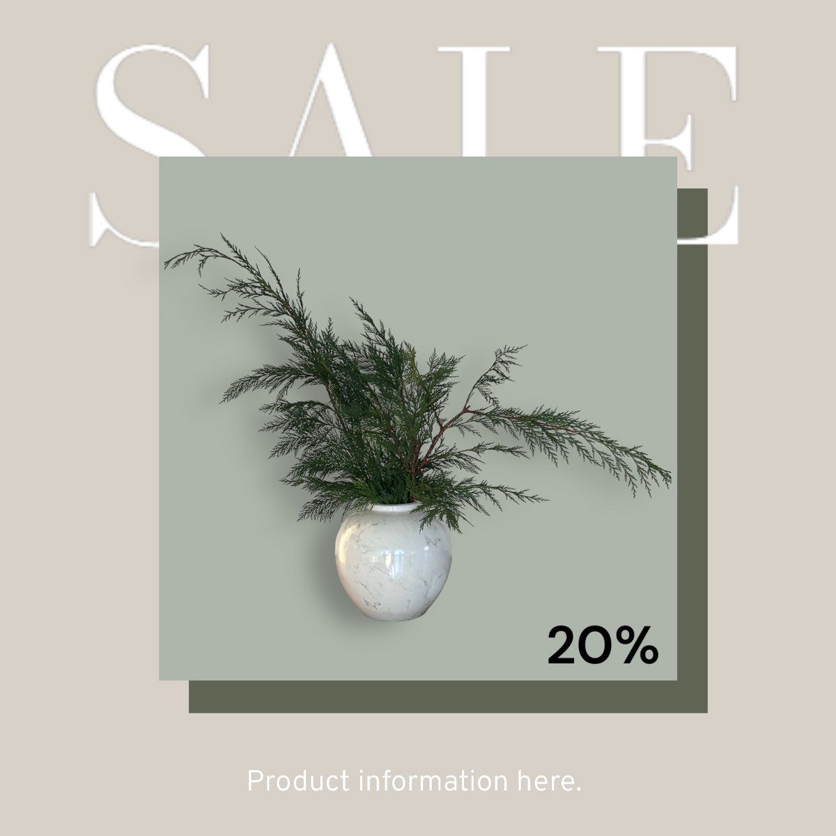 Vintage keramiek Ronde vaas Wit Groot H*28W*25