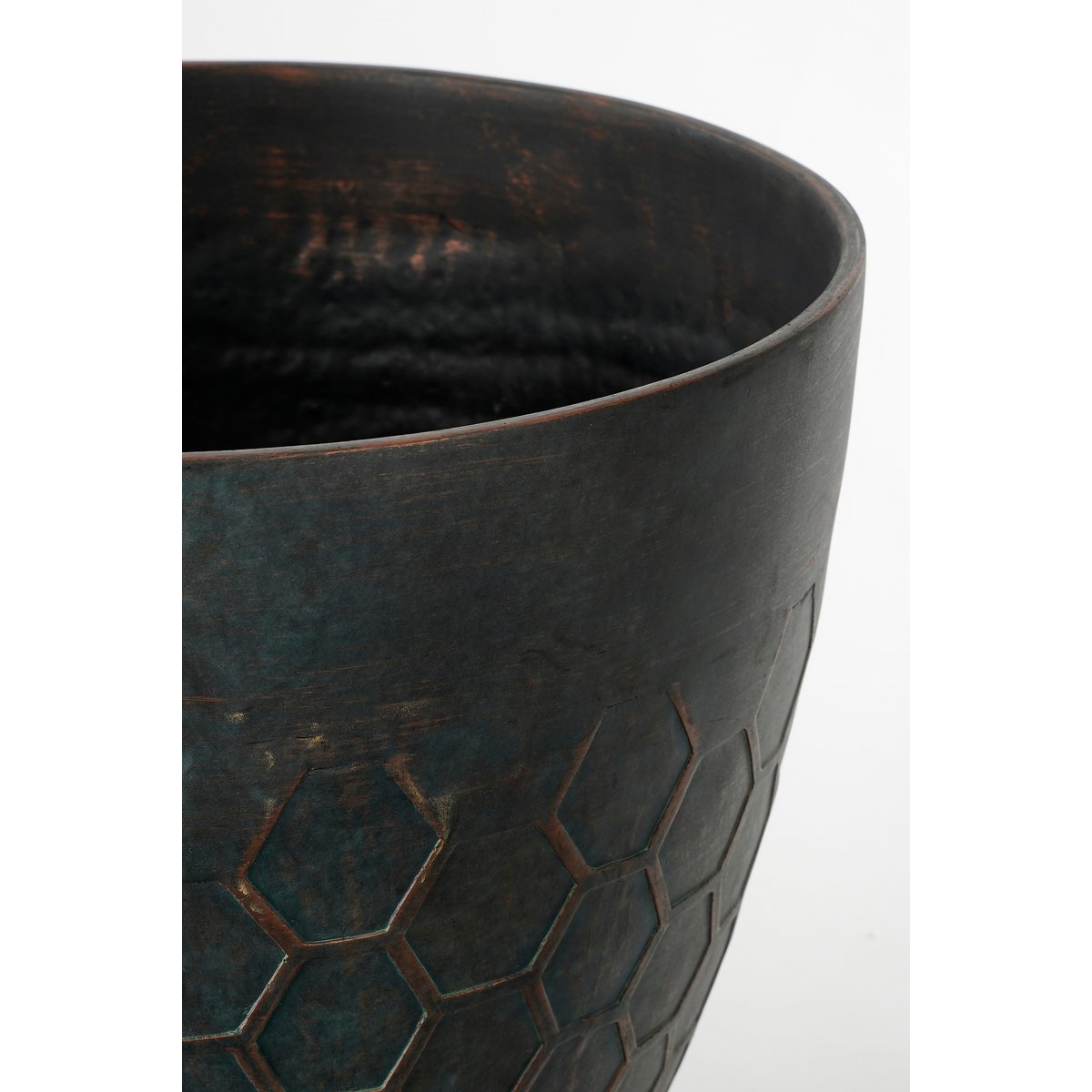 Bravo Bloempot voor Buiten - H32,5 x Ø38 cm - Groen bijenkorf