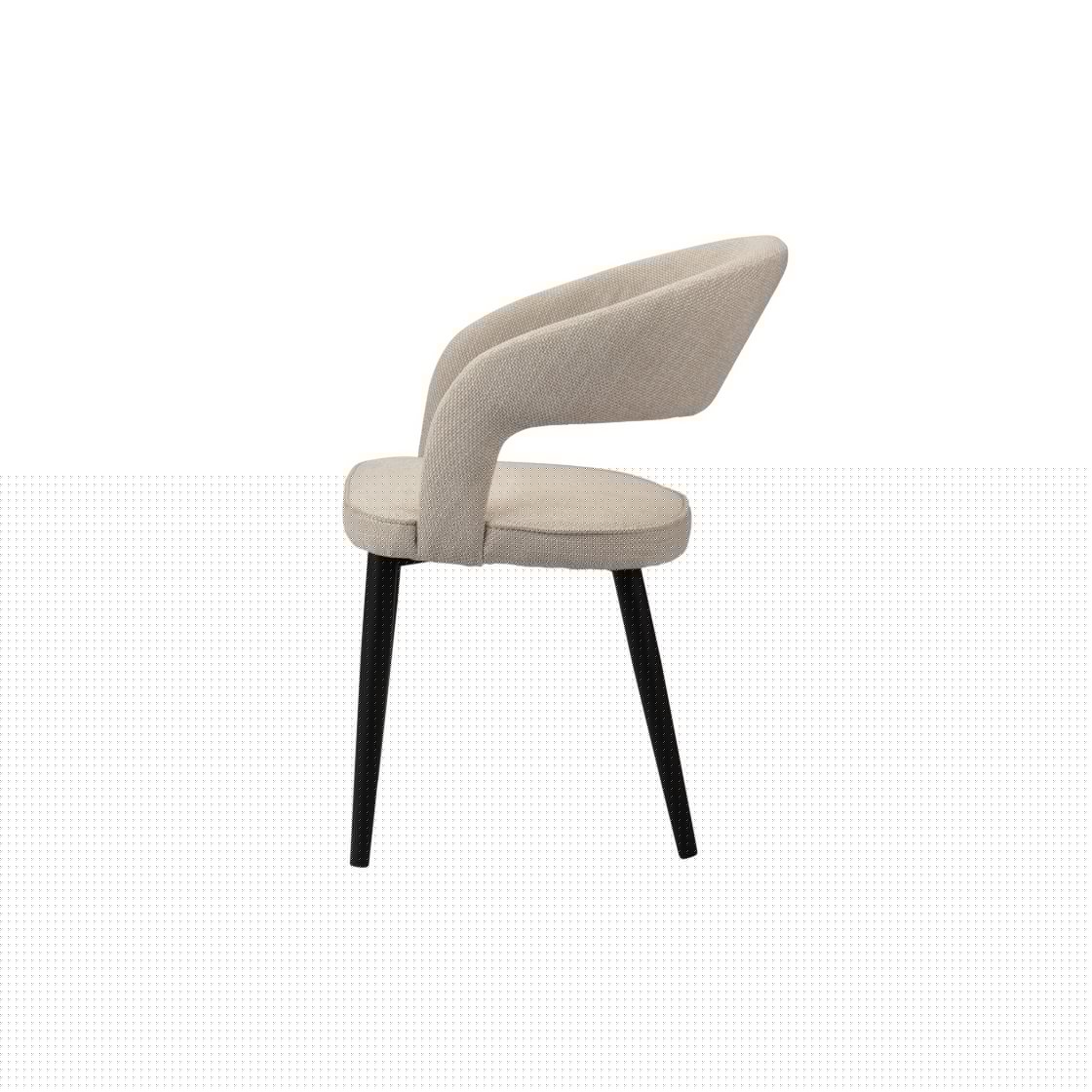 Tusk Stoel Beige (Brandvertragend) (Set van 2)