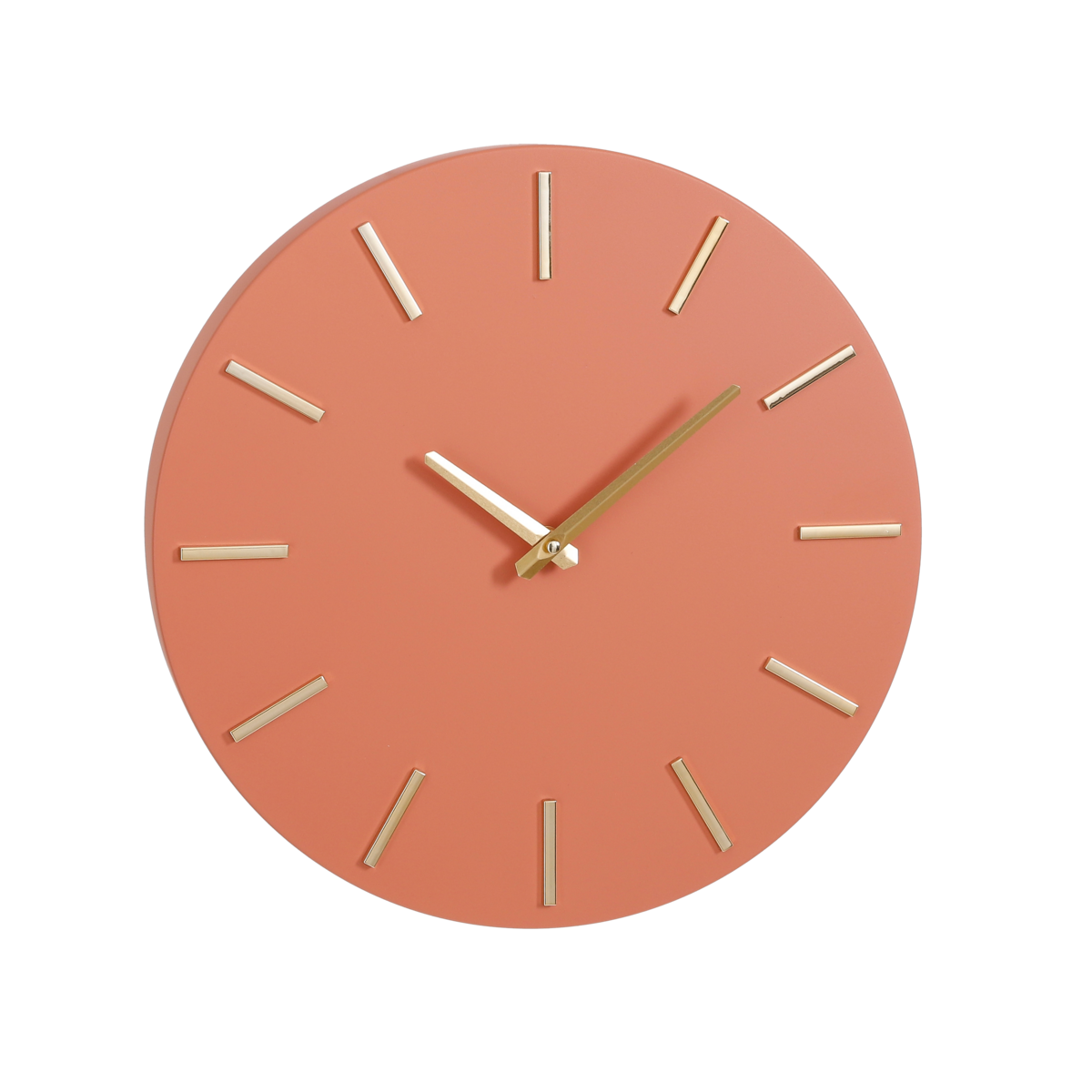 Brixen Wandklok - Ø36 cm - Terra