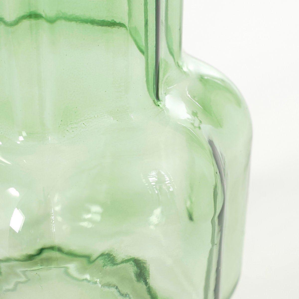 Missouri Vaas - H25 x Ø15 cm - Glas - Groen