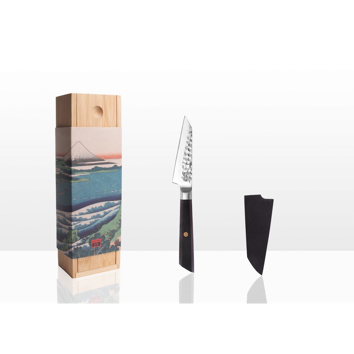 Messen en Keuken Accessoires Set - Bunka Starter Set Deluxe: 2 messen (Bunka schilmesje + Bunka Santoku) + bamboe snijplank