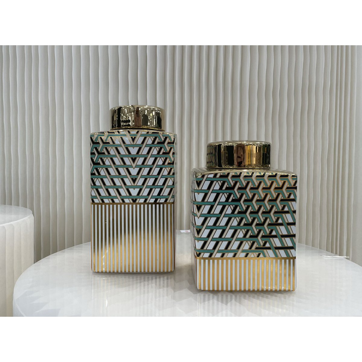 cf-7943-8 Groen-klein|(GROEN KLEIN)afmeting:H*21 B*14 D*14