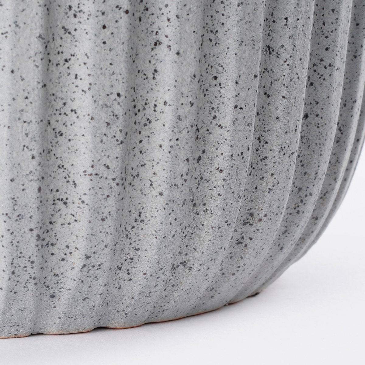 Dante Bloempot - H24 x Ø27 cm - Donkergrijs