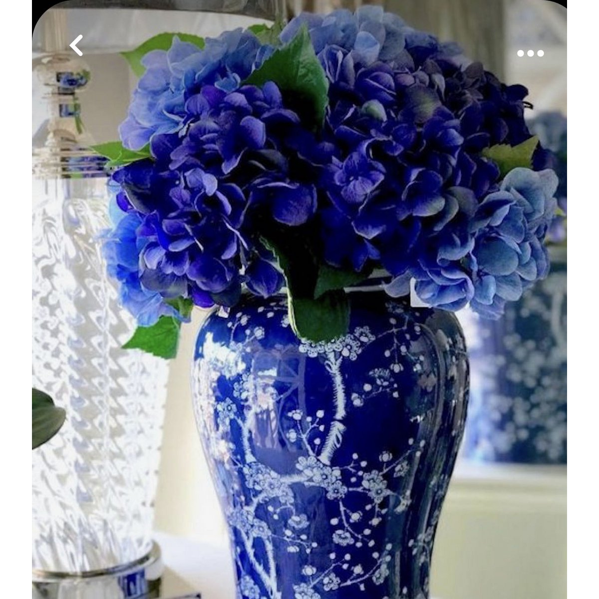 Klein formaat-blauw en wit ZH02 porseleinen bloemenvaas | Decoratieve Vaas