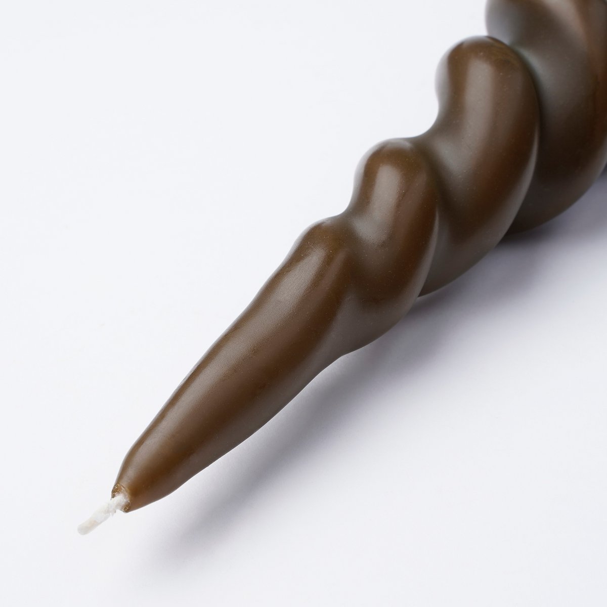 Twist Kegelkaars - H25 x Ø5 cm - Donkerbruin