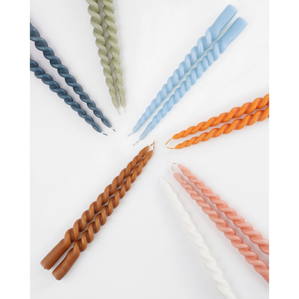 Twist Dinerkaars - Set van 2 - H29 cm - Lichtblauw