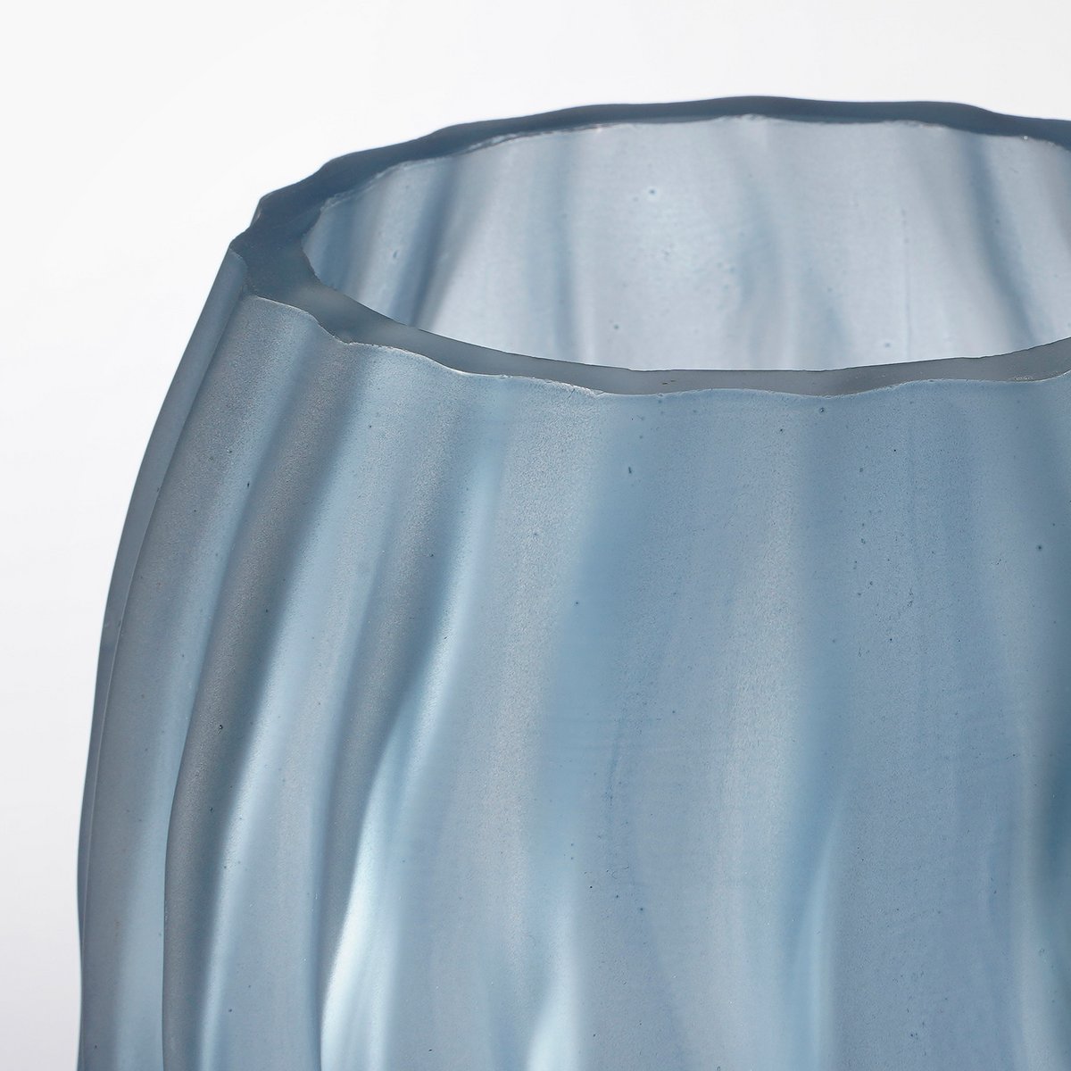 Feline Vaas - H32 x Ø16 cm - Glas - Lichtblauw