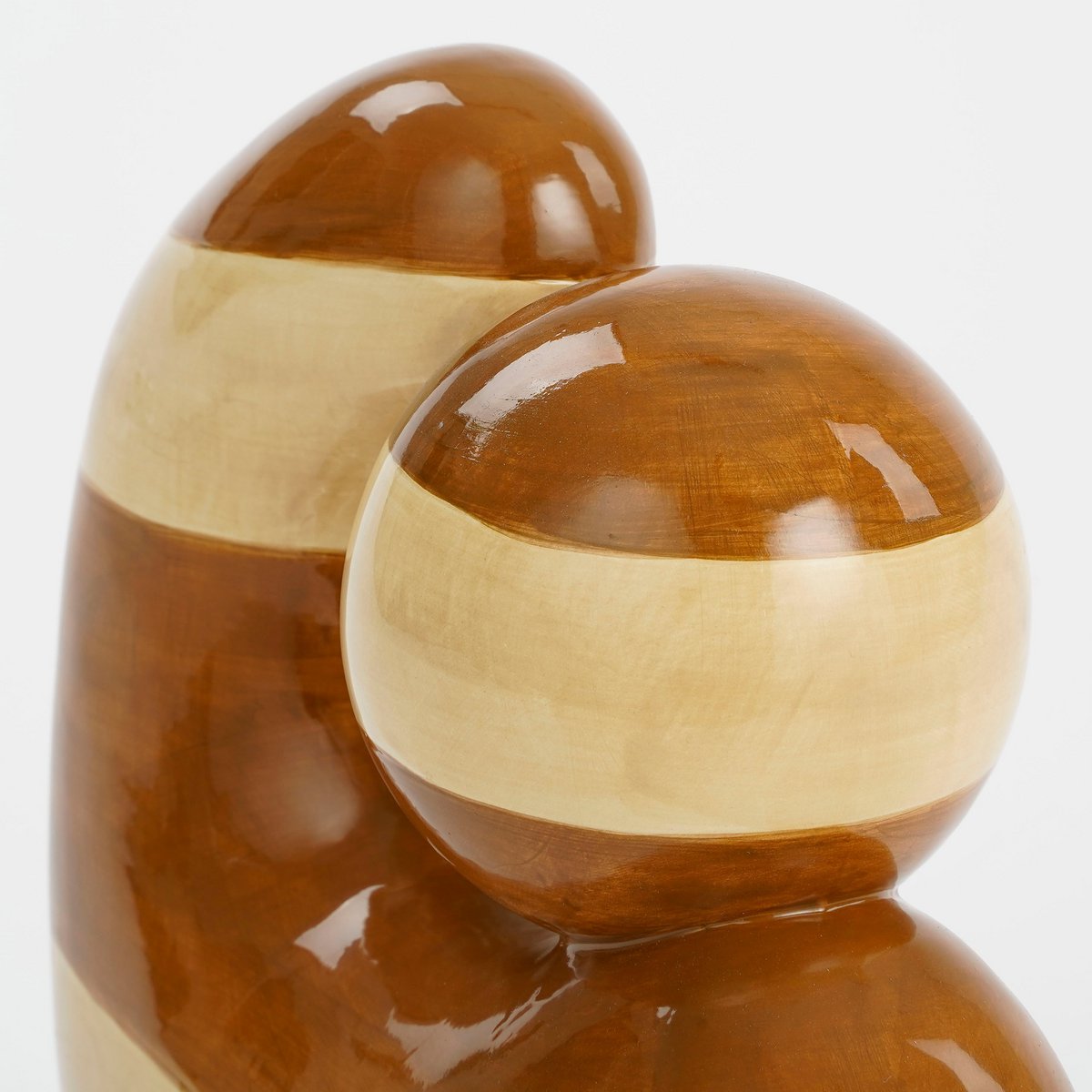 Decoratie Object - L26 x B11 x H25 cm - Dolomiet - Oker