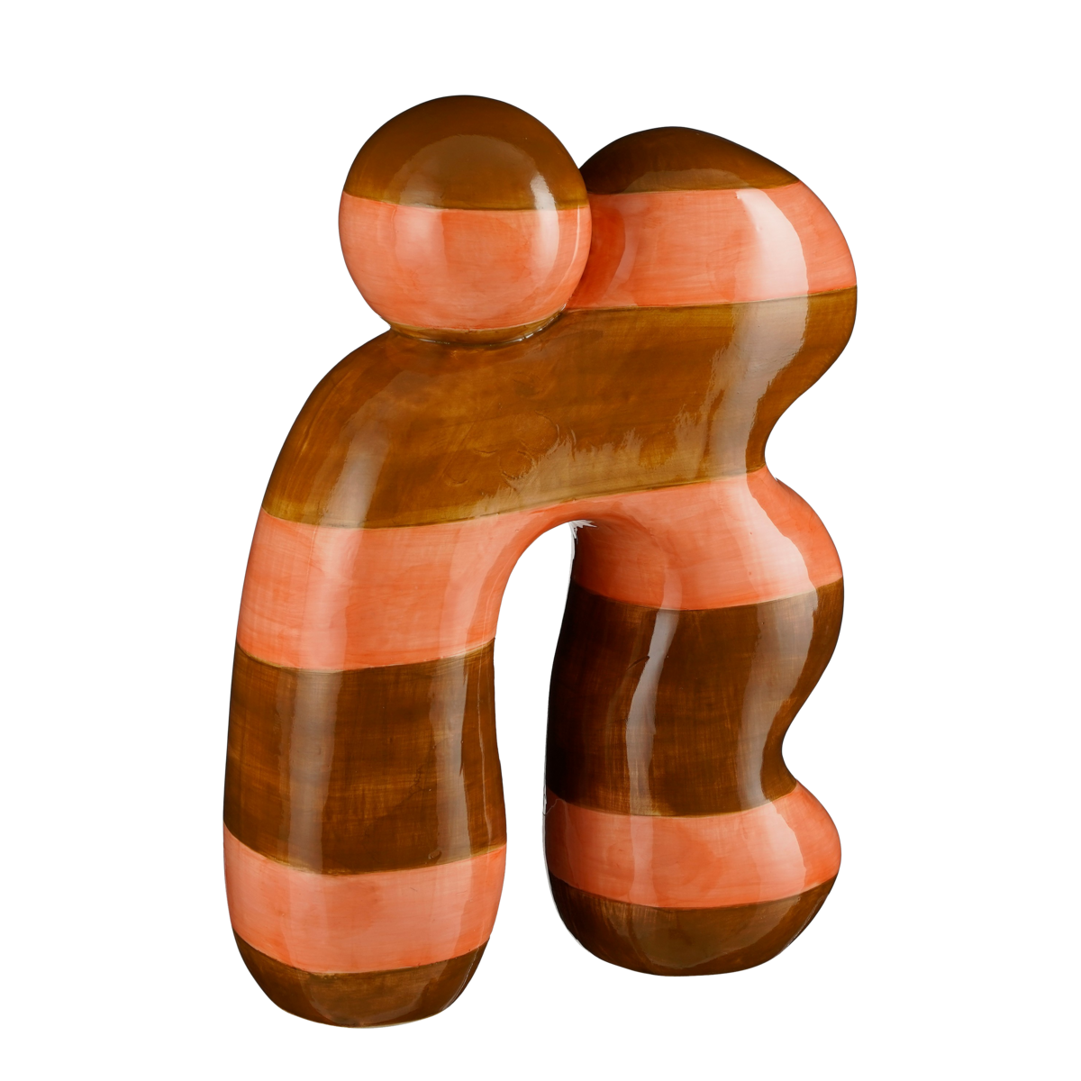 Decoratie Object - L26 x B11 x H34 cm - Dolomiet - Roze