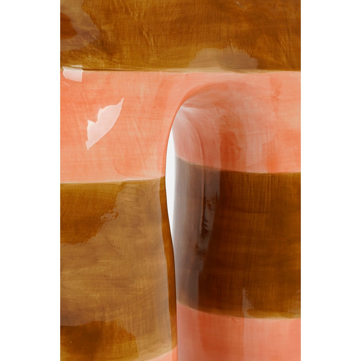 Decoratie Object - L26 x B11 x H34 cm - Dolomiet - Roze