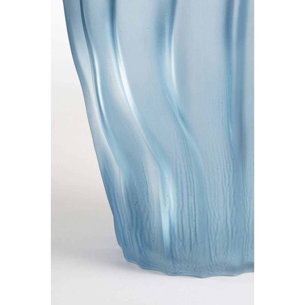 Feline Vaas - H32 x Ø16 cm - Glas - Lichtblauw