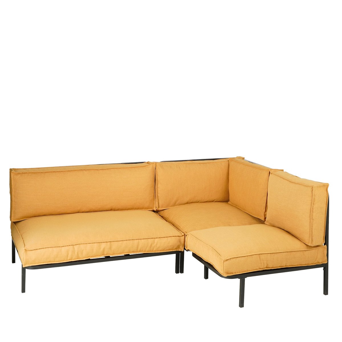 Celo Loungestoel - L62 x B83 x H78 cm - Metaal - Zwart