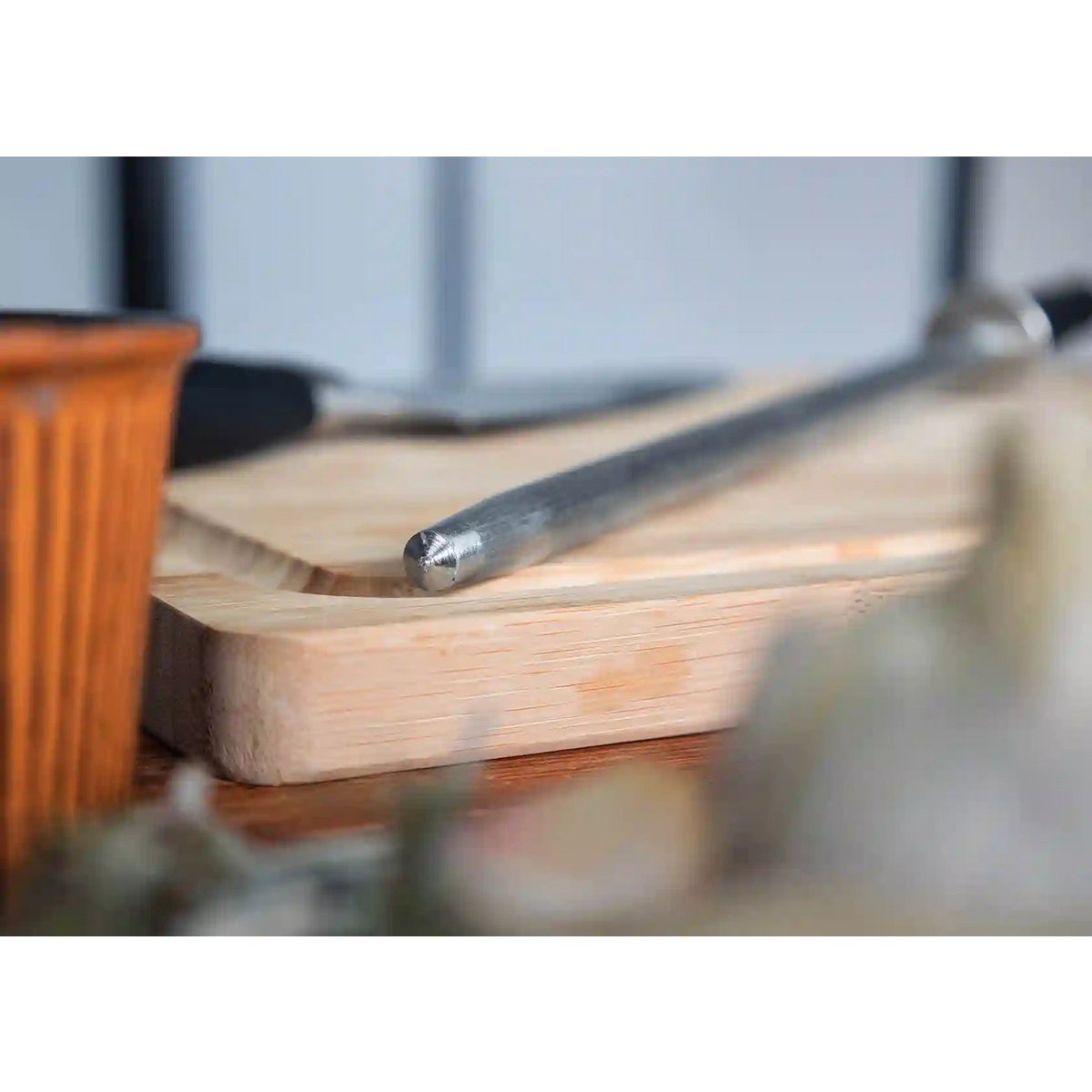 Messen- en keukenaccessoireset - De Starterset Deluxe Edition (A): 2 messen (schilmesje + santoku) + aanzetstaal