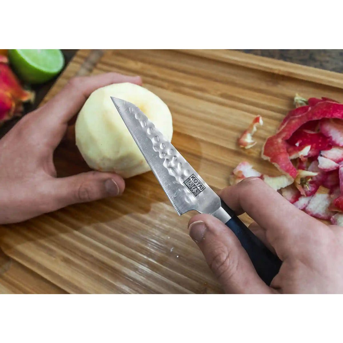 Messenset - De Bunka Complete Set: 4 messen (Bunka Schilmes 90 mm + Bunka Petty 135 mm + Bunka Santoku 170 mm + Kiritsuke 210 mm) - elk mes wordt geleverd met zijn bamboedoos en zijn magnetische saya