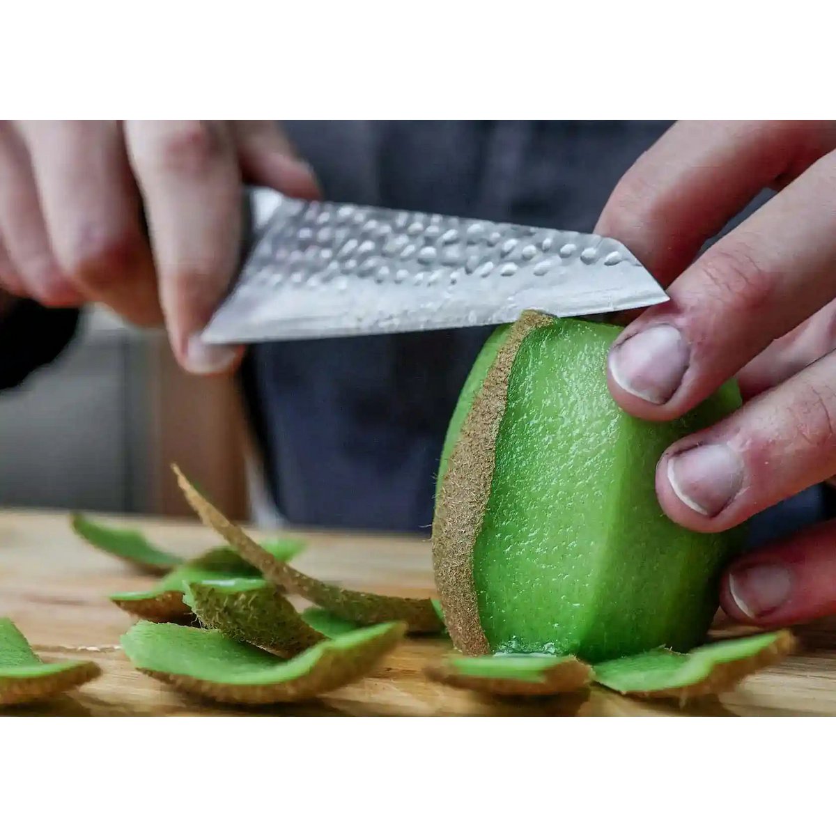 Messenset - De Bunka Essential Set: 3 messen (Bunka Schilmesje 90 mm + Bunka Petty 135 mm + Kiritsuke 210 mm) - elk mes wordt geleverd met een bamboedoos en een magnetische Saya