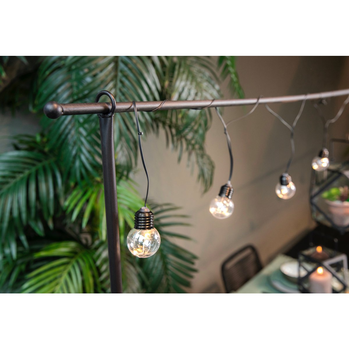 Tafelklem - H110 x L223-250 cm - Metaal - Zwart