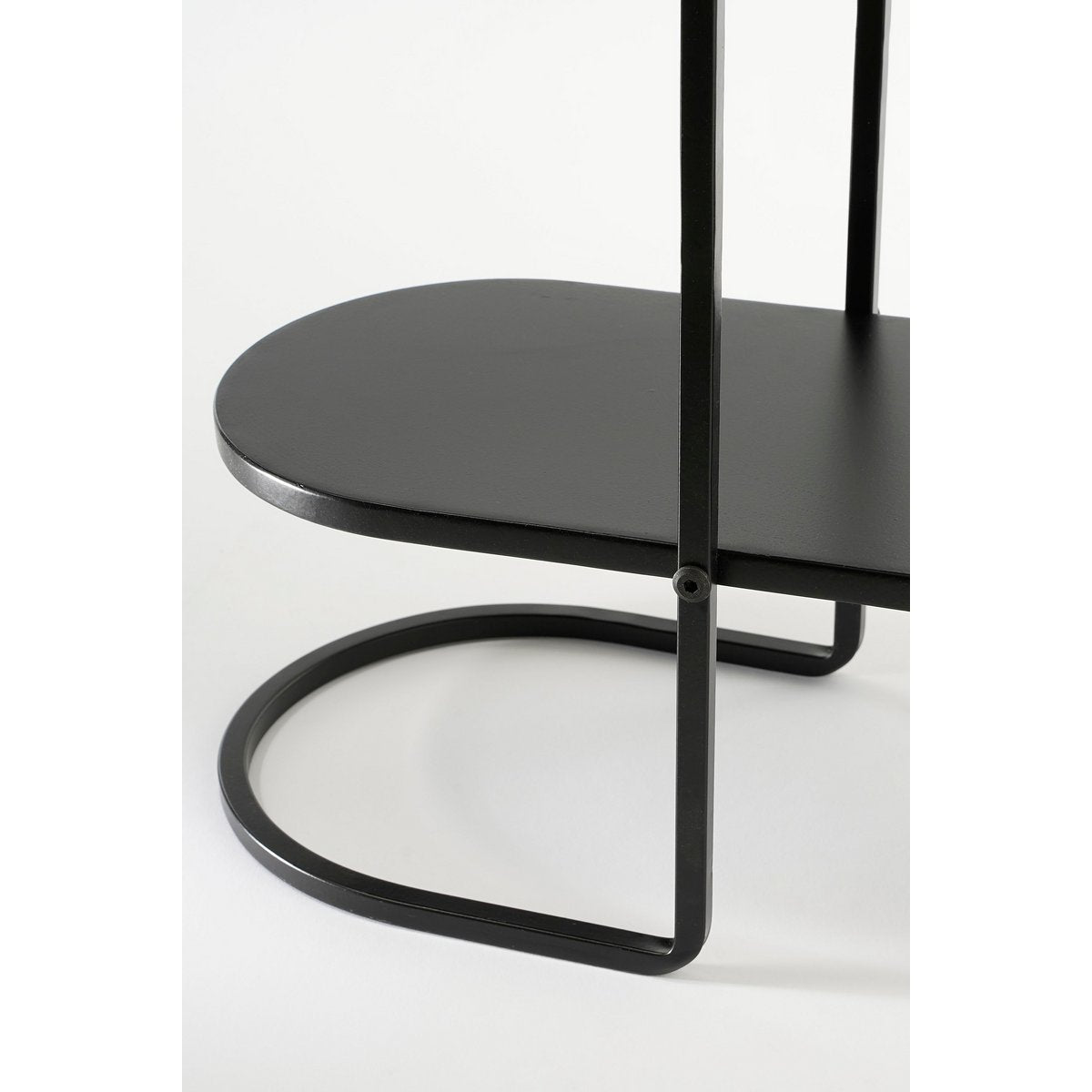 Cordoba Plantentafel - L58 x B20 x H50 cm - Metaal - Zwart