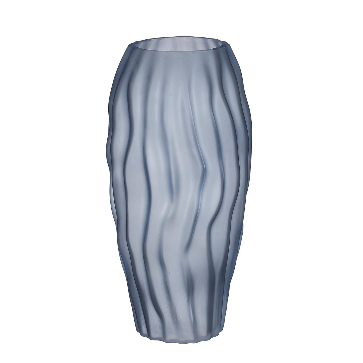 Feline Vaas - H32 x Ø16 cm - Glas - Lichtblauw