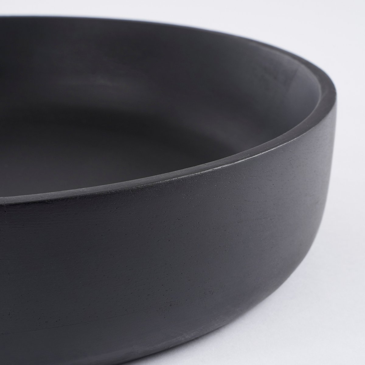 Tomar Schaal - H6 x Ø26 cm - 100% FSC Mangohout - Zwart