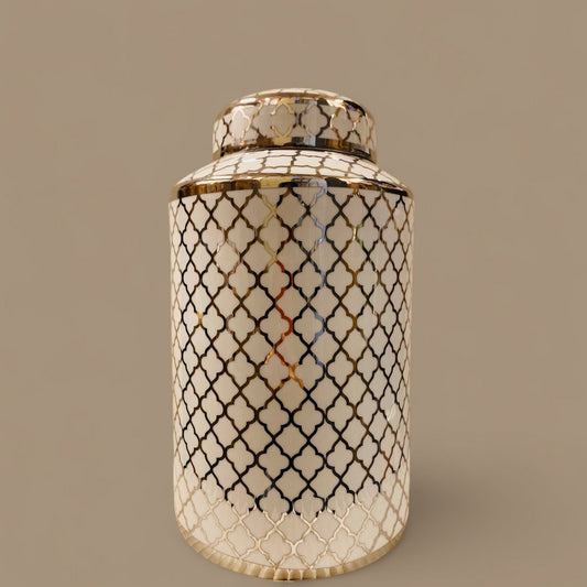 Cerami cjar Small 7530 Zilver maat:H*30 B*15