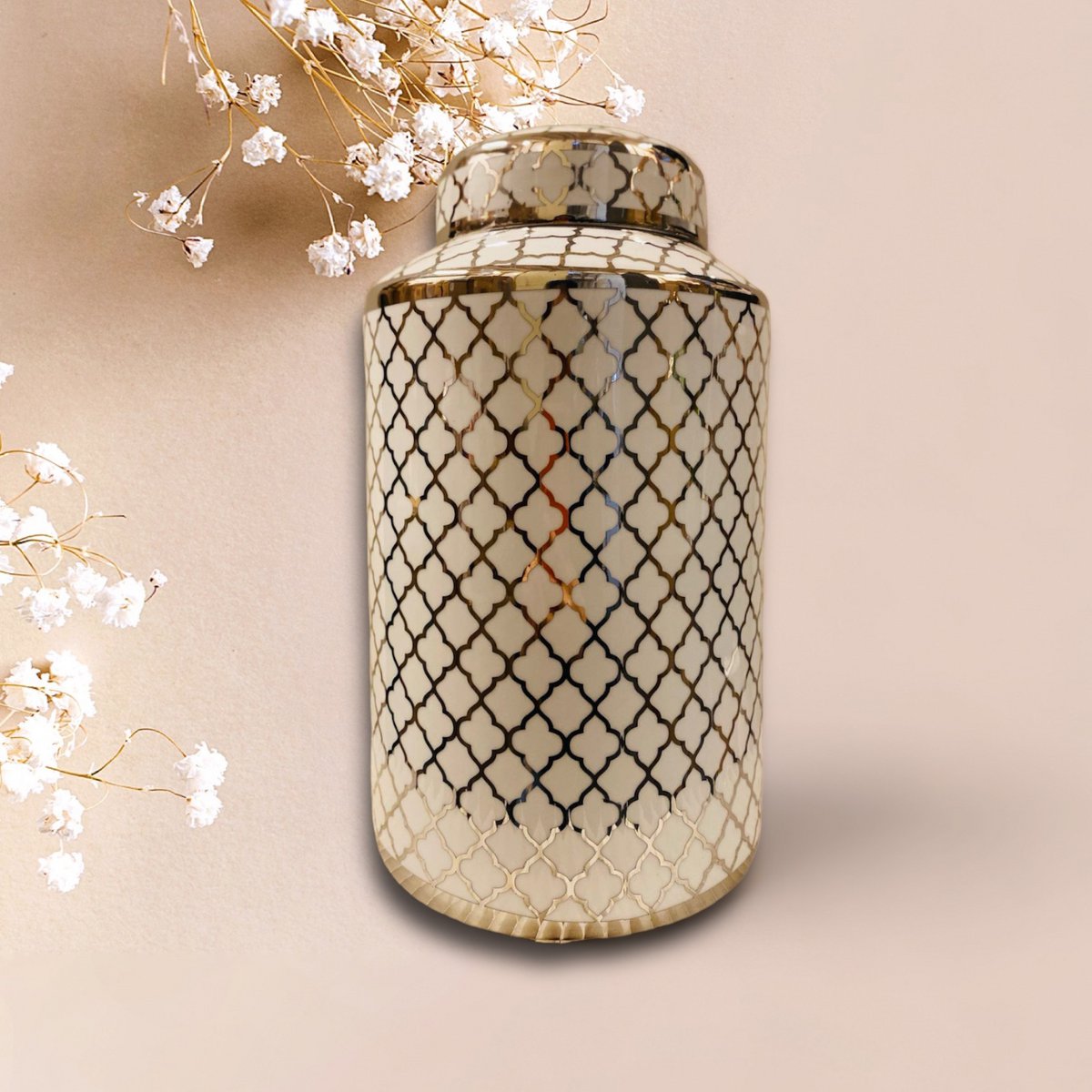 Cerami cjar Small 7530 Zilver maat:H*30 B*15