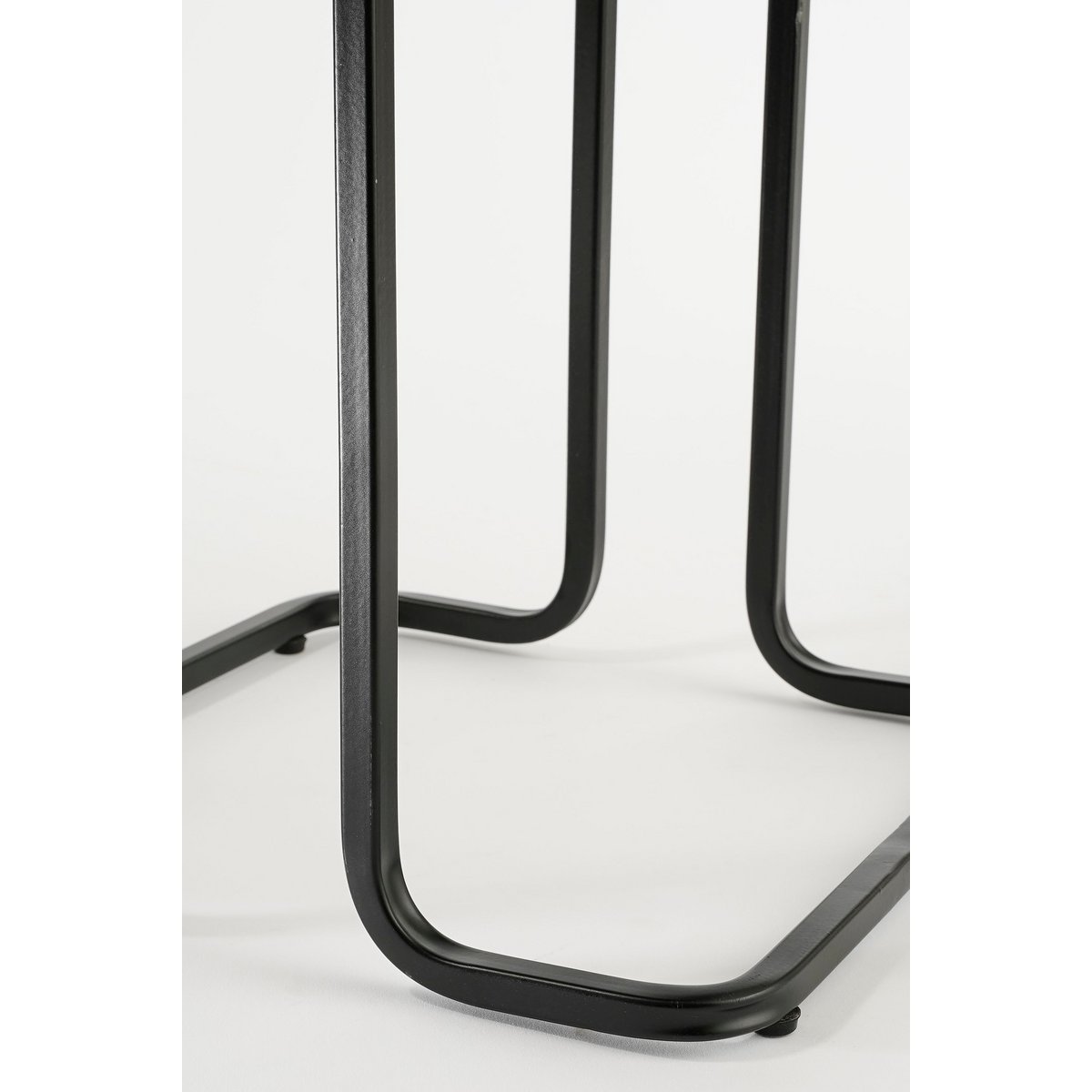 Cordoba Plantentafel - L25 x B25 x H68 cm - Metaal - Zwart