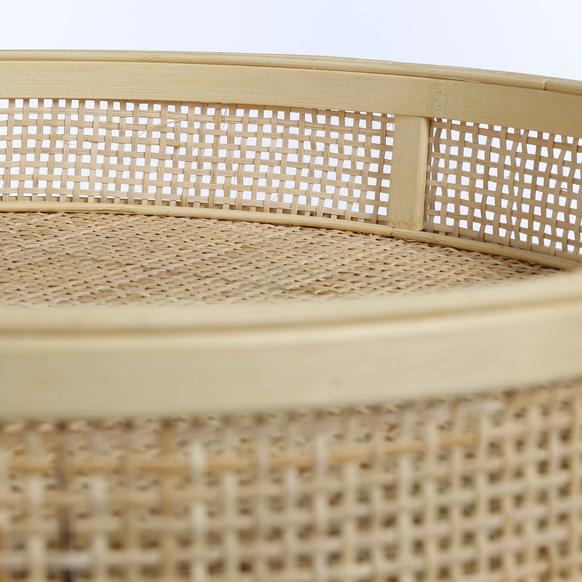 Leandro Bijzettafel - Set van 2 - H45 x Ø45 cm - Zwart