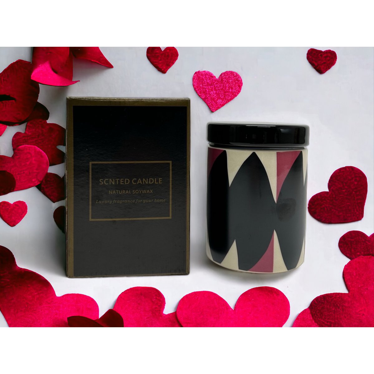 Geurkaars Natuurlijke sojawas Luxe geur voor thuis D10cm*H13,5cm