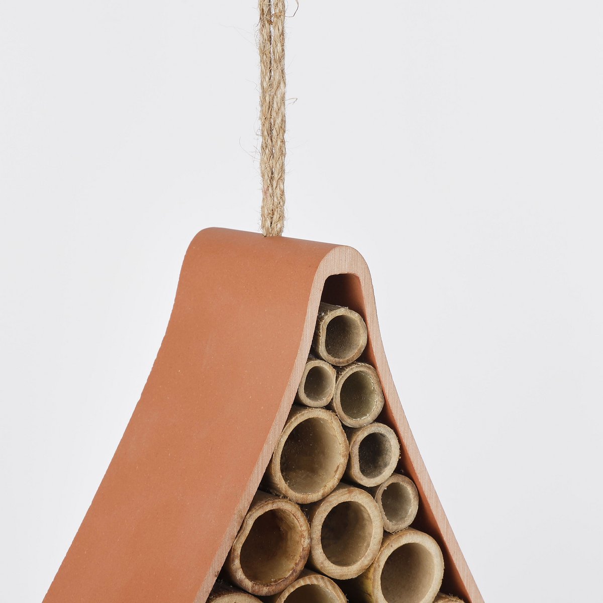 Orion Insectenhotel - L27 x B19 x H6 cm - Donkerroze