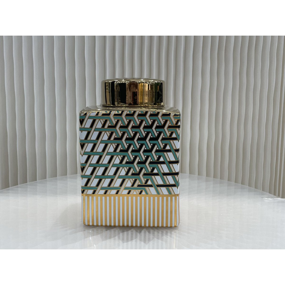 cf-7943-8 Groen-klein|(GROEN KLEIN)afmeting:H*21 B*14 D*14