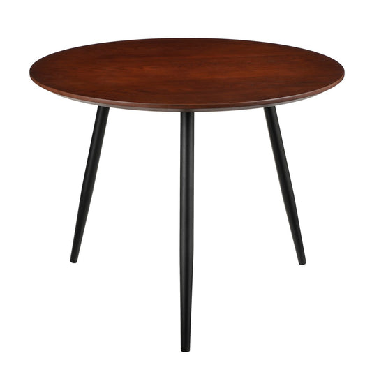 Salontafel - L60 x B60 x H45 cm - Beukenhout - Zwart