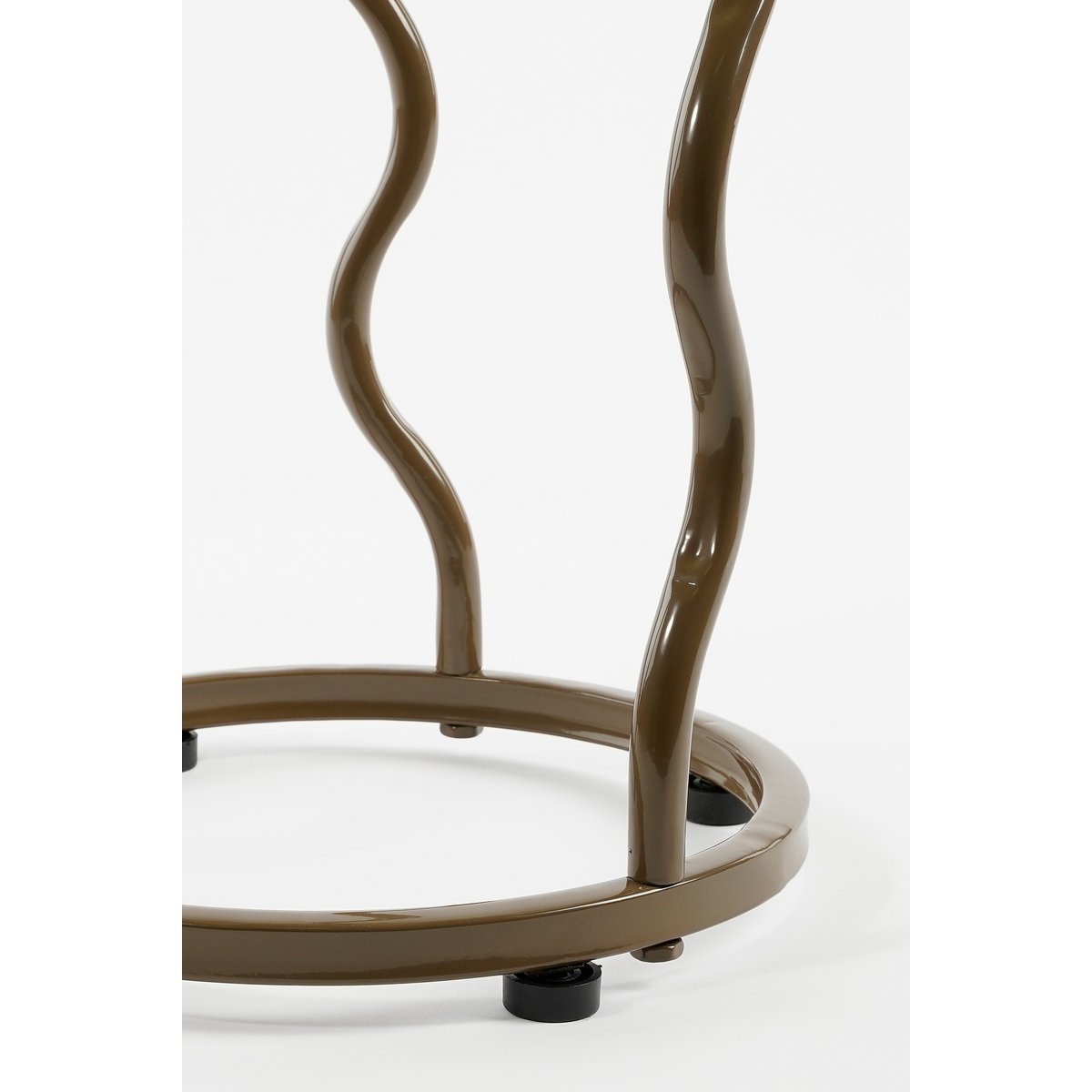 Futura Bijzettafel - H53 x Ø55 cm - Metaal - Lichtgroen