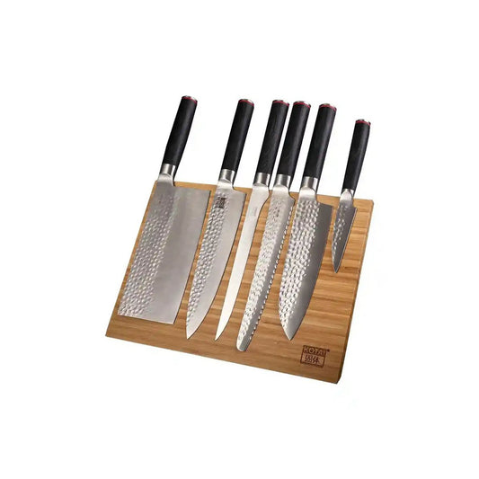 Keukenaccessoires - KOTAI magnetische bamboe messenhouder (opvouwbaar) - 30 x 22 cm