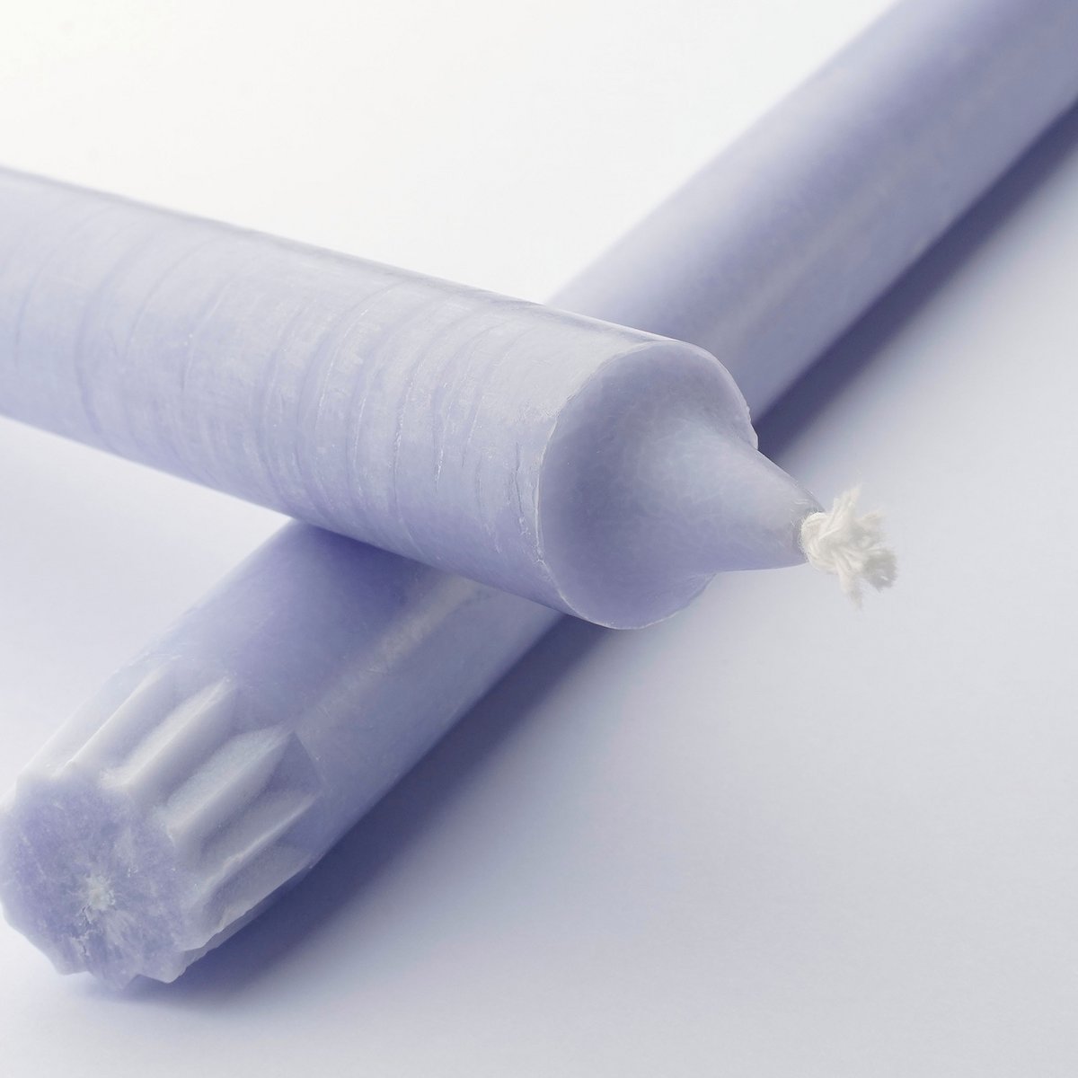 Dinerkaars - Set van 6 - H25 cm - Lichtblauw