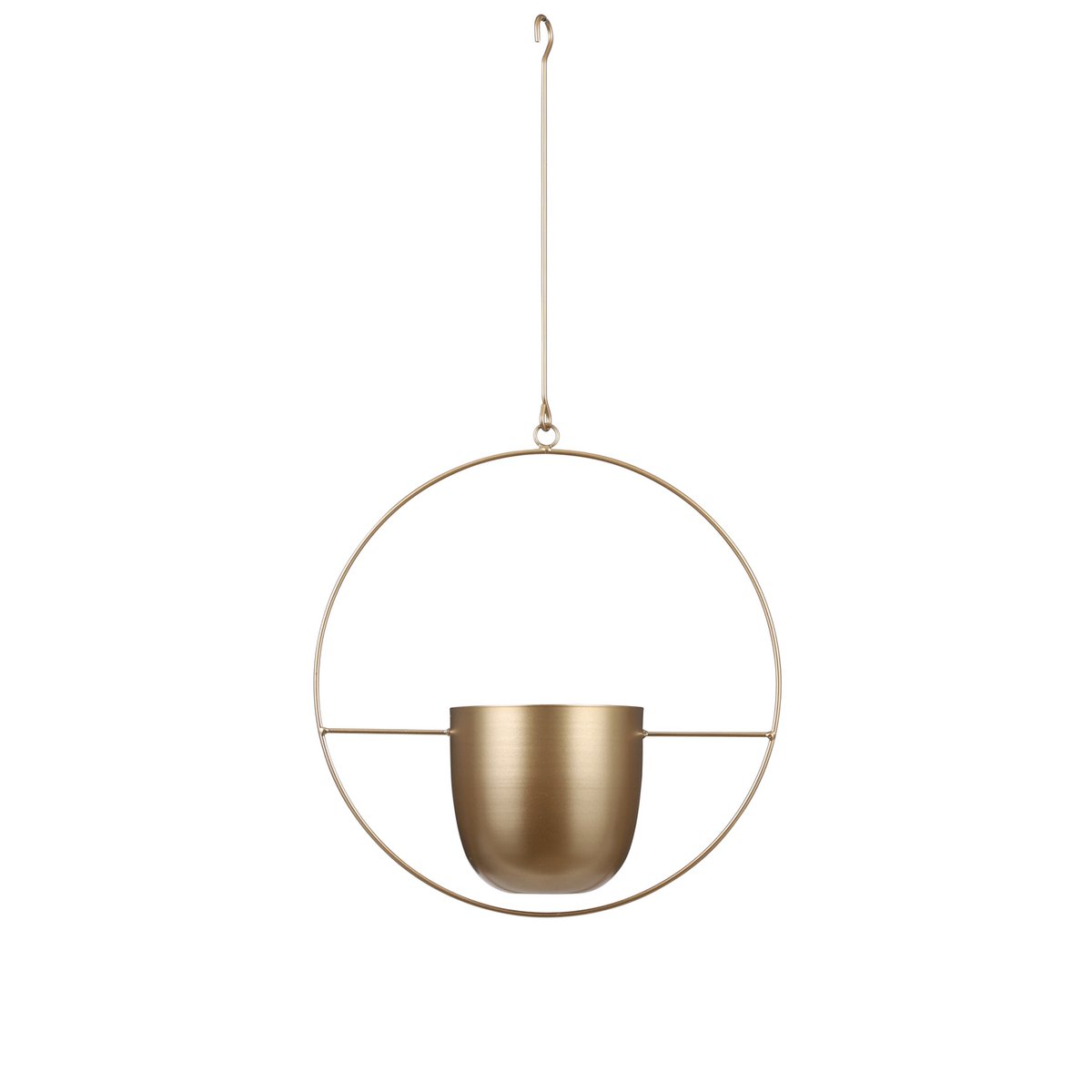 Dexter Bloempot Hangend - L34 x B14 x H65 cm - Goud