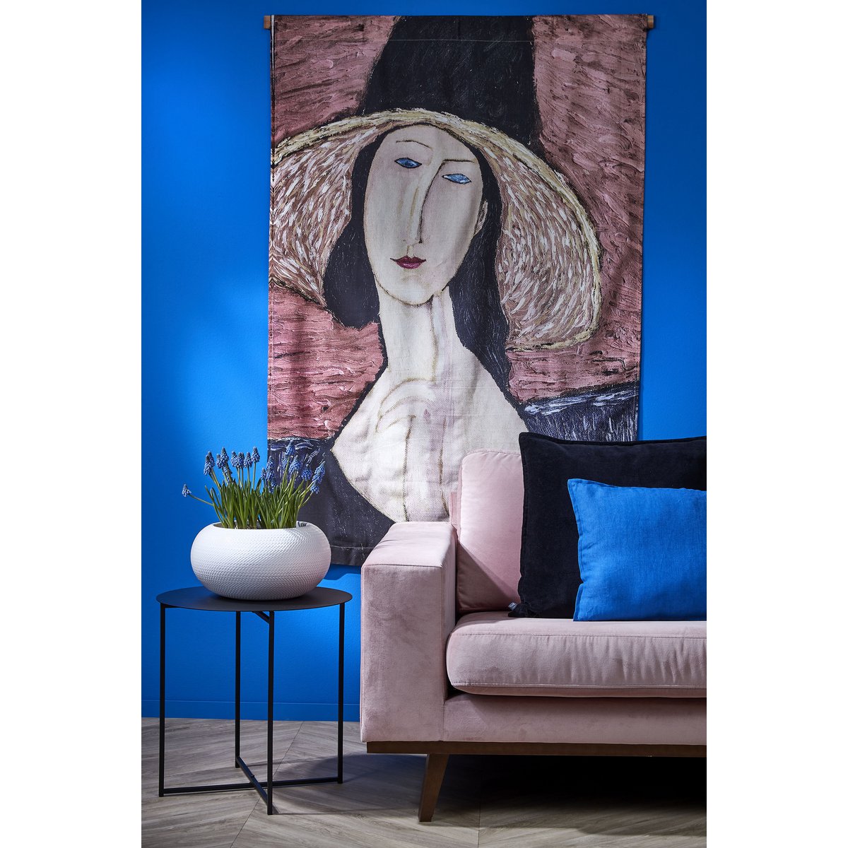 Mikki Bijzettafel - H45 x Ø45 cm - Zwart