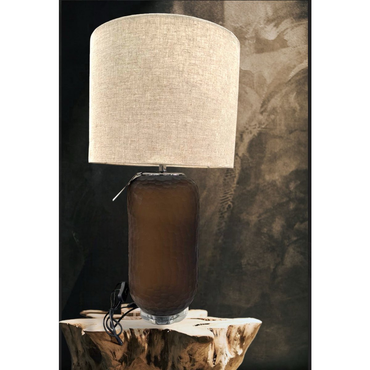 LAMP-ZH19chocolade-incl-LED