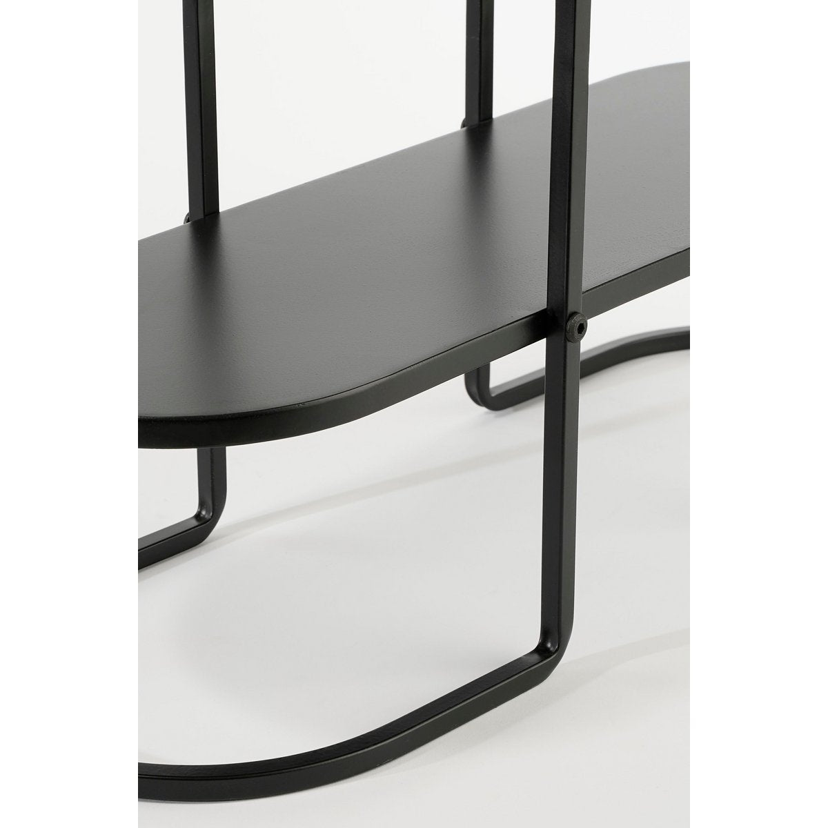 Cordoba Plantentafel - L58 x B20 x H50 cm - Metaal - Zwart