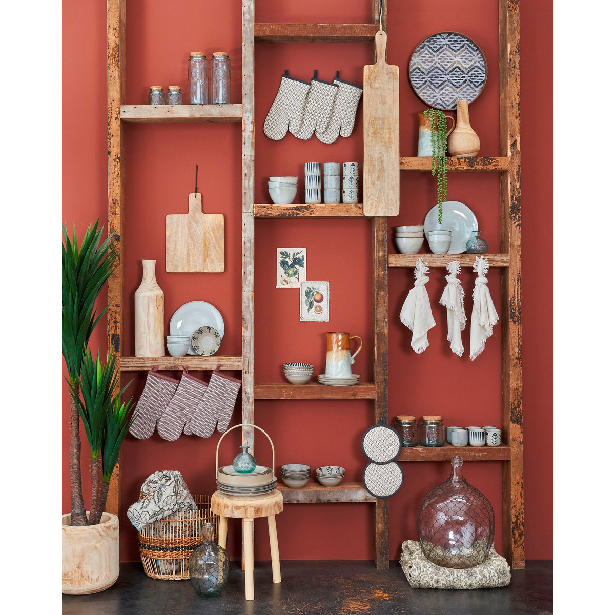 Xavie Placemat - Set van 4 - L48 x B33 cm - Off White