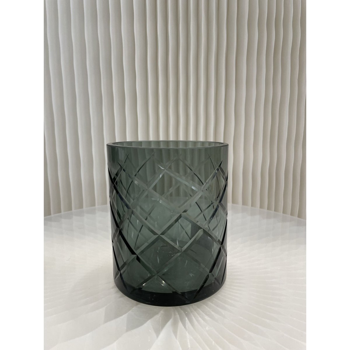 Hurricane Kristallen Lamp Wind Licht Medium Rook Blauw(cc2101-140crystal-middle)