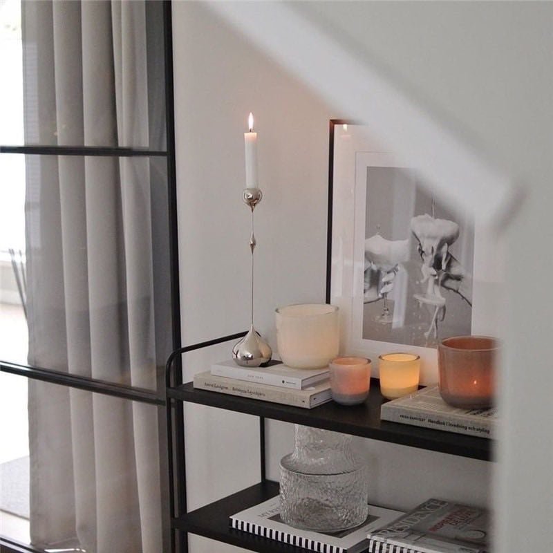 Olivarez 3-delige ijzeren kandelaarset