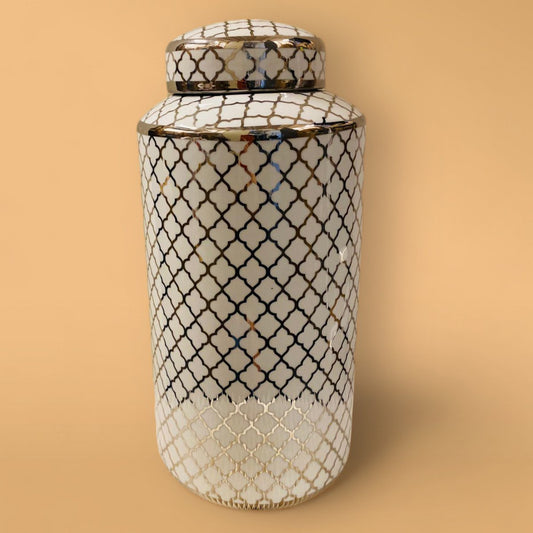 Cerami cjar Big 7530 Zilver maat:H*35 B*15