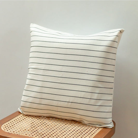 Handgeweven Kussensloop RAMA 40x40 of 50x50 cm | Decoratief Kussen | Bankkussen van katoen