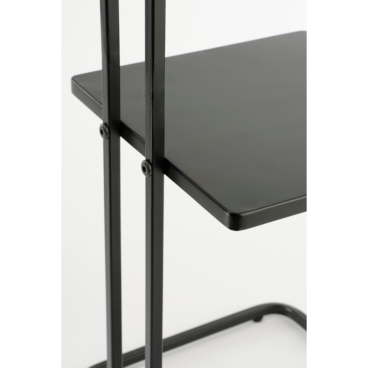 Cordoba Plantentafel - L25 x B25 x H68 cm - Metaal - Zwart