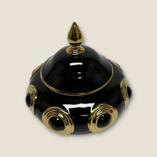 Gouden Cirkel Gemberpot (CF8146-9zwart)